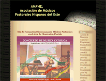 Tablet Screenshot of amphe.org